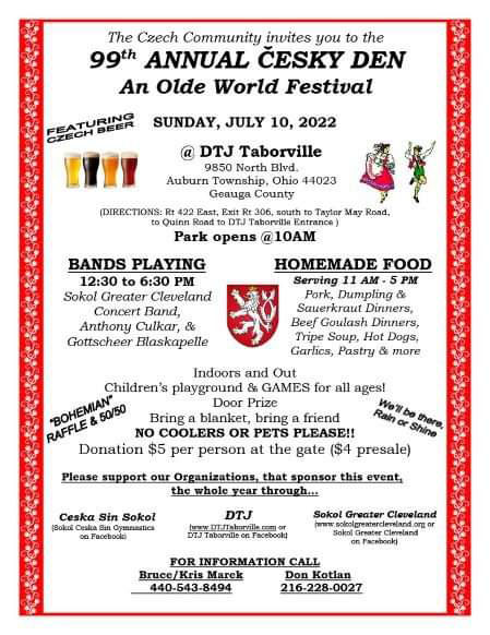 99th Annual Česky Den | An Olde World Festival